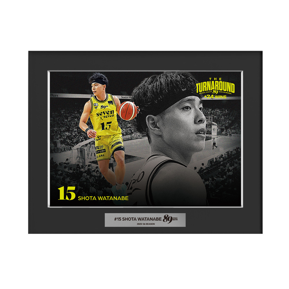 【受注販売】メモリアルフォトパネル 2025-26 詳細画像 #15 渡辺 翔太 1